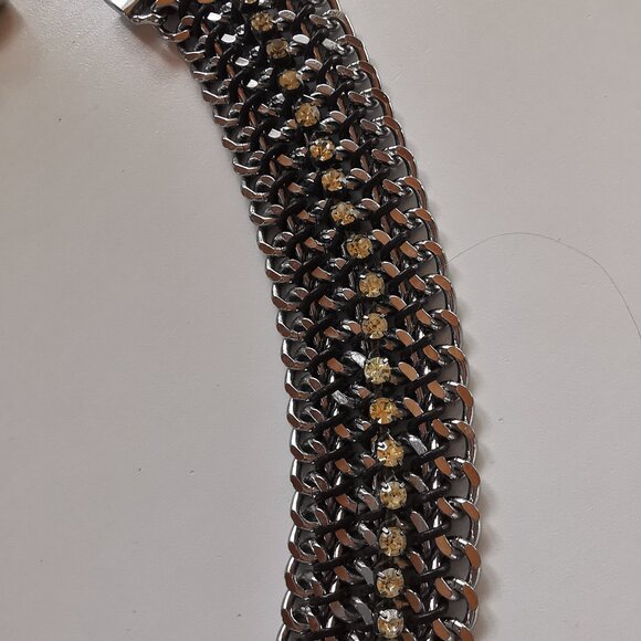 Banana Republic RARE Vintage Large Statement Necklace - Picture 6 of 13